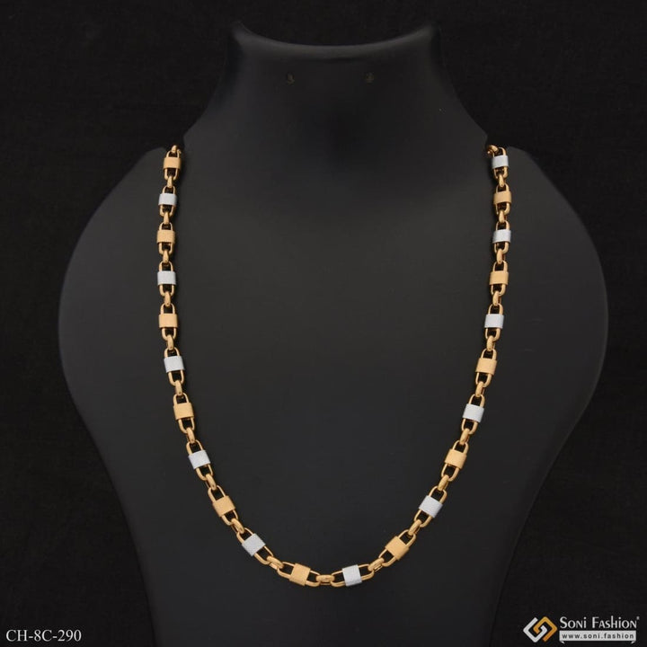 Gold & Silver Brilliant Design Premium-grade Quality Chain