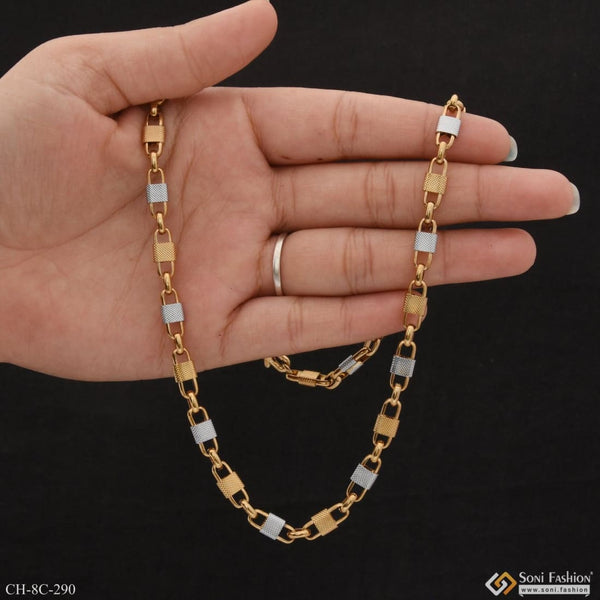 Gold & Silver Brilliant Design Premium-grade Quality Chain