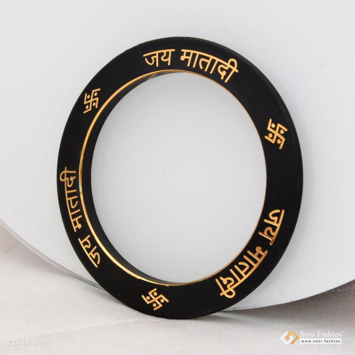 Jay Mataji Classic Design Superior Quality Black & Golden