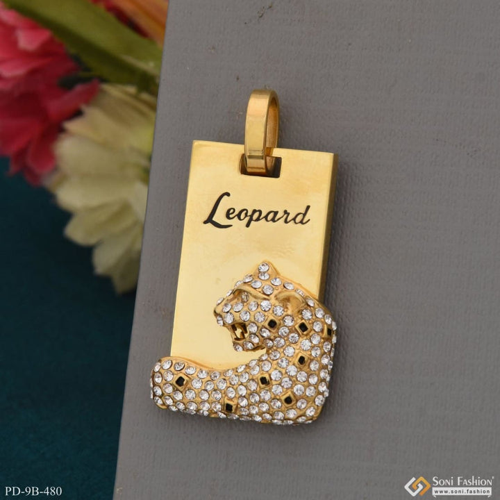 Leopard With Diamond Classic Design Superior Quality