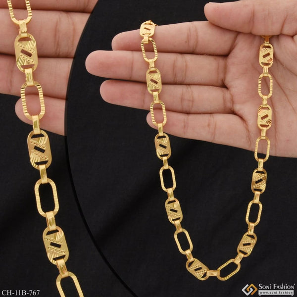 Line Superior Quality High-class Design Gold Plated Chain