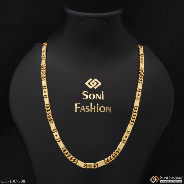 Link nawabi designer design best quality gold plated chain