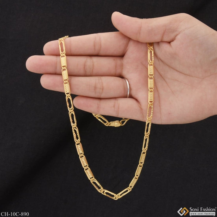 Link Nawabi Exquisite Design High-quality Gold Plated Chain