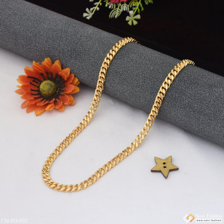 Link Superior Quality High-class Design Gold Plated Chain