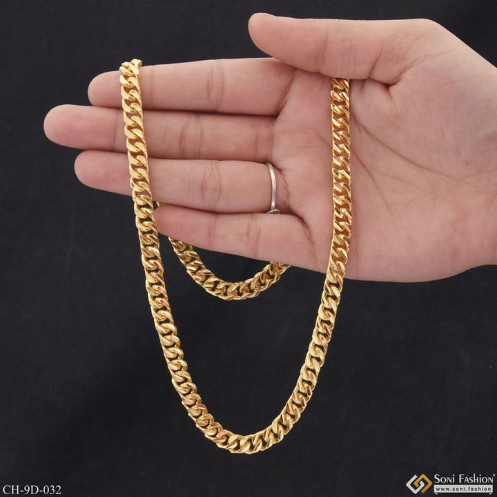 Link Superior Quality High-class Design Gold Plated Chain