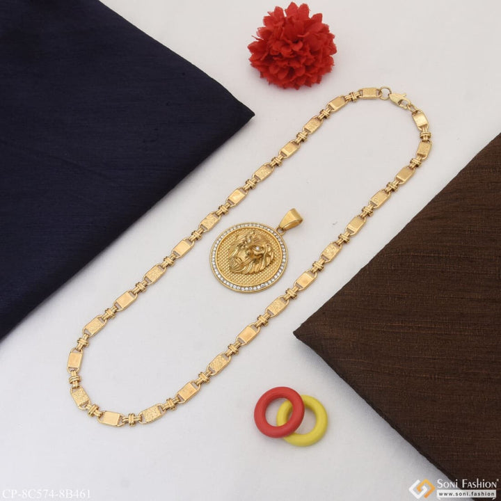 Lion Attention-getting Design High Quality Chain Pendant