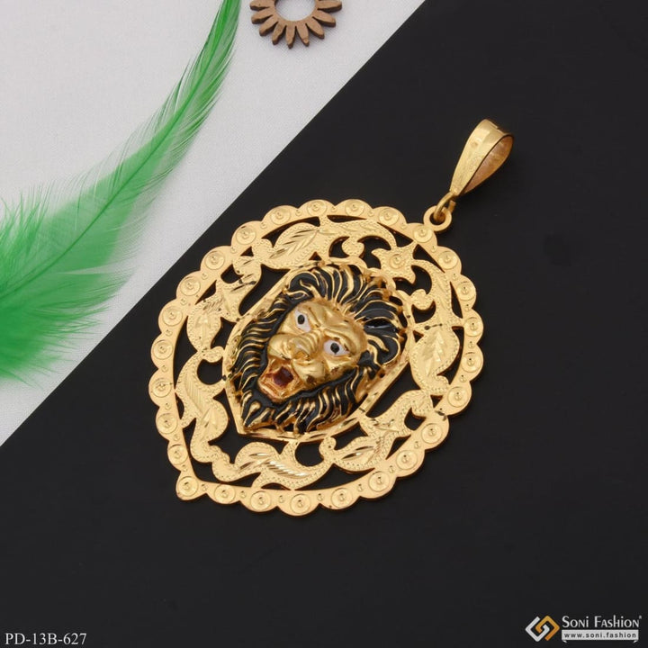 Lion Attention-getting Design High Quality Gold Plated