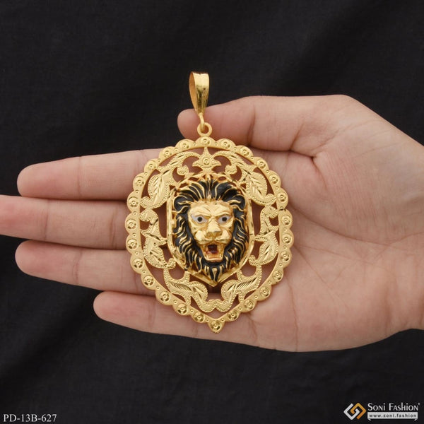 Lion Attention-getting Design High Quality Gold Plated