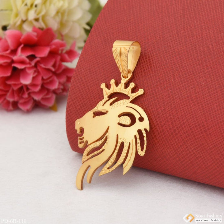 Lion superior quality hand-crafted design gold plated