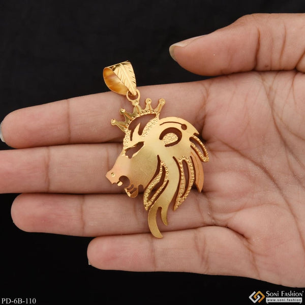 Lion superior quality hand-crafted design gold plated