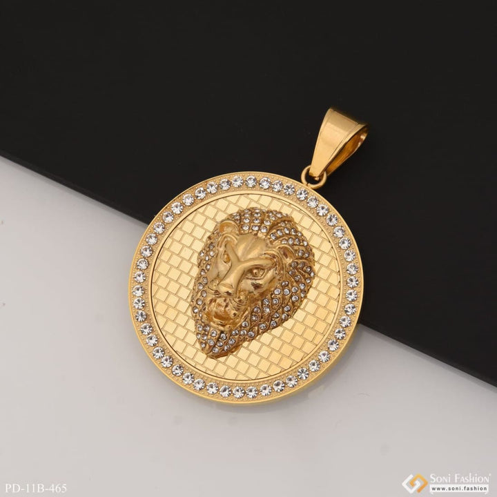 Lion superior quality hand-finished design gold plated