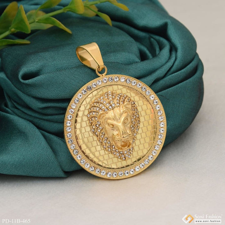 Lion superior quality hand-finished design gold plated