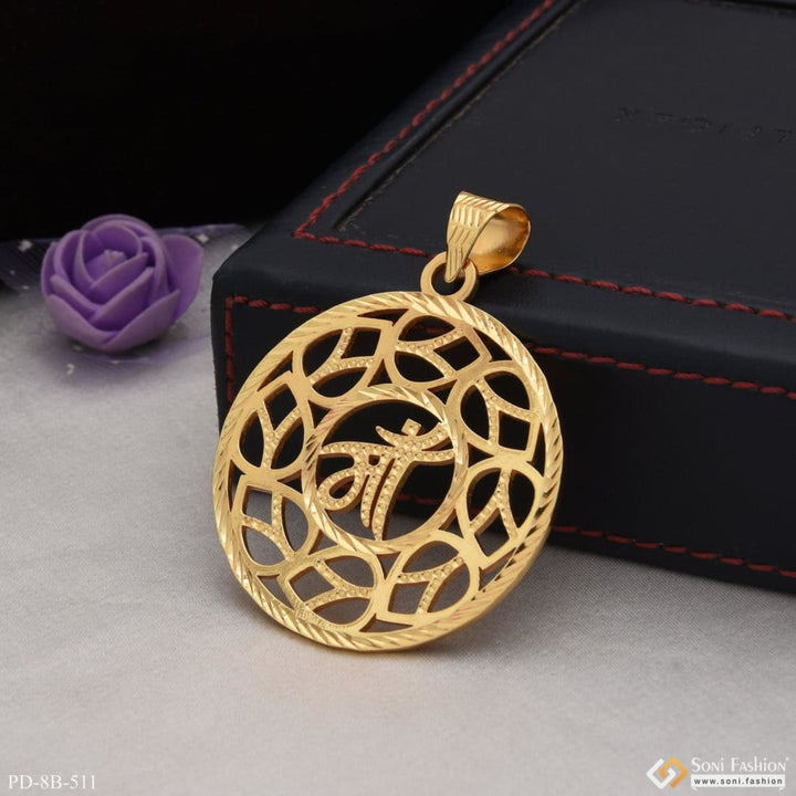 Maa Beautiful Design Premium-grade Quality Gold Plated