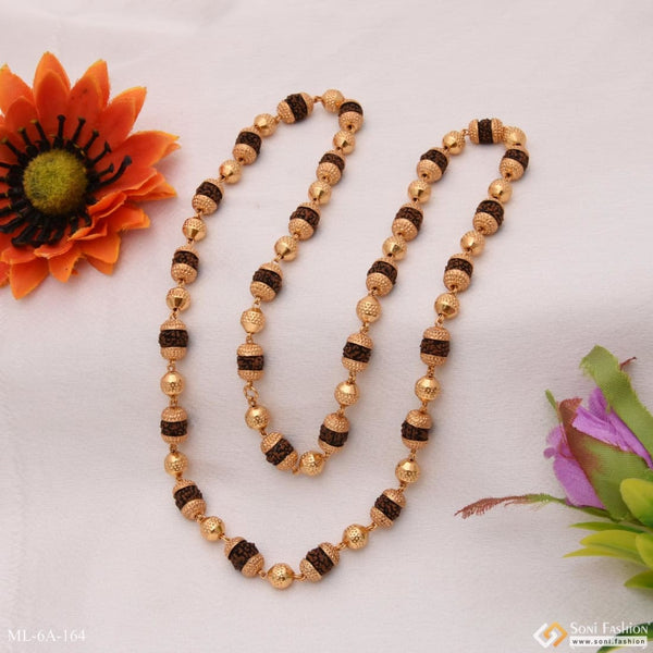 Gold rudraksha hot sale