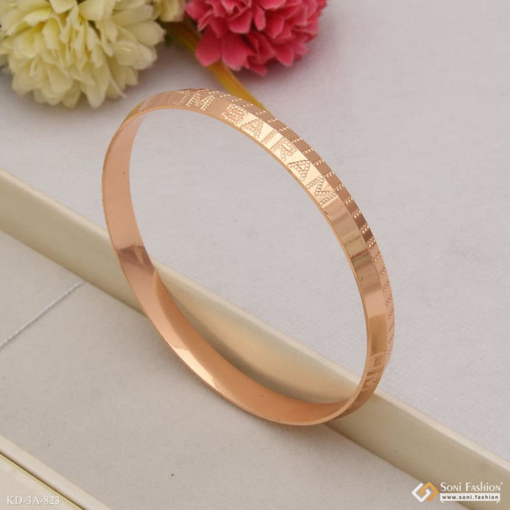 Om Sai Ram Unique Design Premium-grade Quality Rose Gold