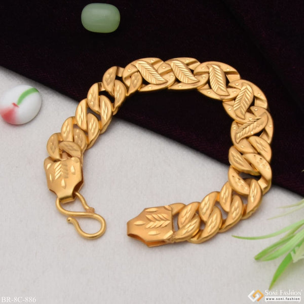 Pokal decorative design best quality gold plated bracelet