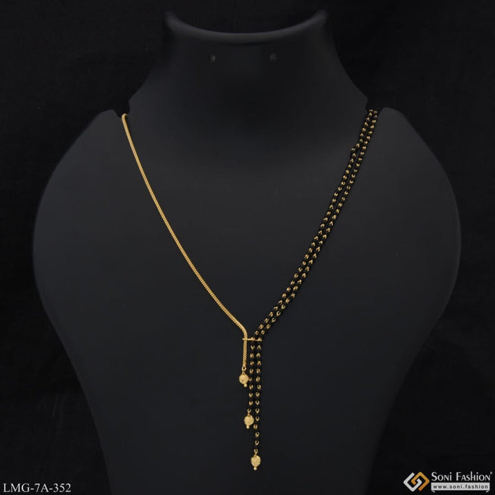 Pretty Design Eye-catching Gold Plated Mangalsutra