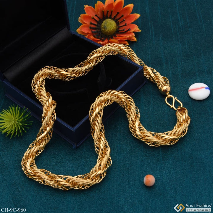 Rassa Superior Quality High-class Design Gold Plated Chain