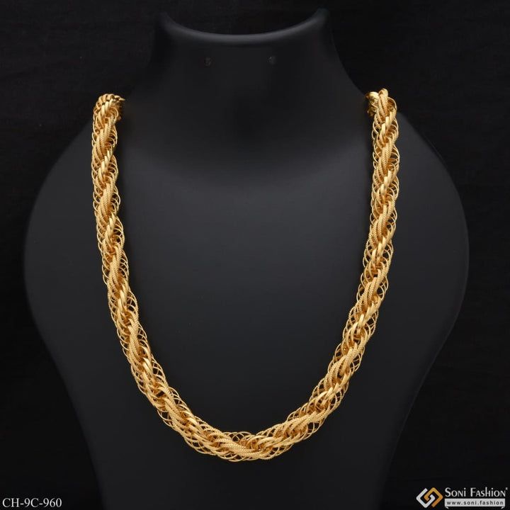 Rassa Superior Quality High-class Design Gold Plated Chain