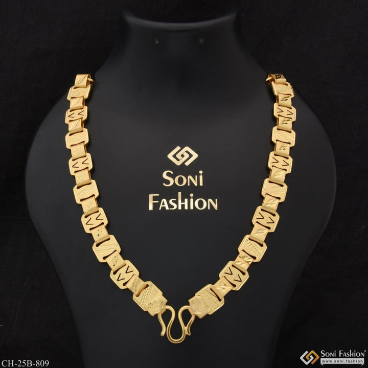 V shape casual design premium-grade quality gold plated