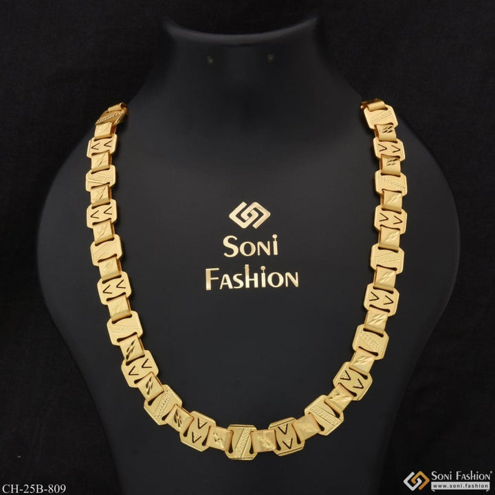 V shape casual design premium-grade quality gold plated