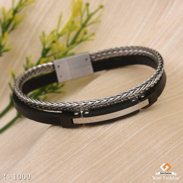 Black Braided Bracelets for Men/Women | Black braided bracelet - KIS Jewelry