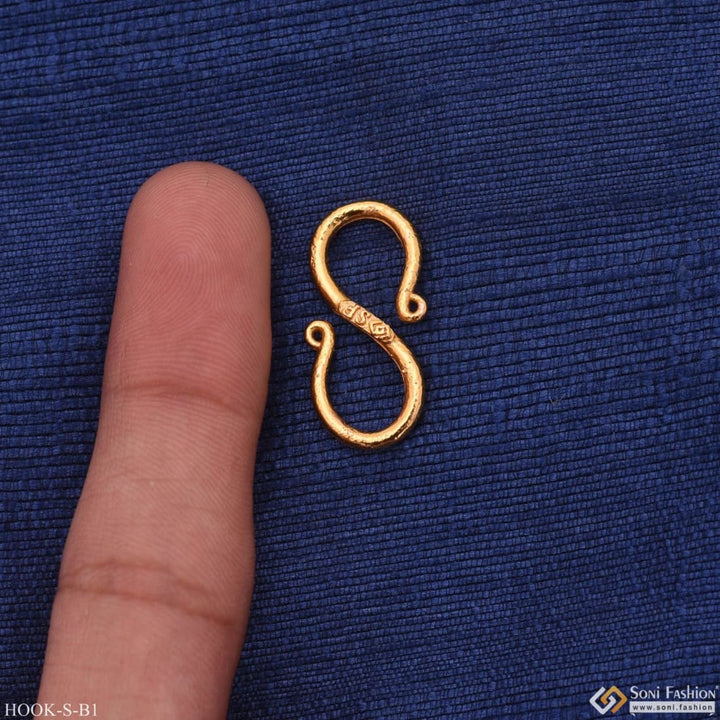 Big Size - s Hook For Chain - Gold Plated - chain hook