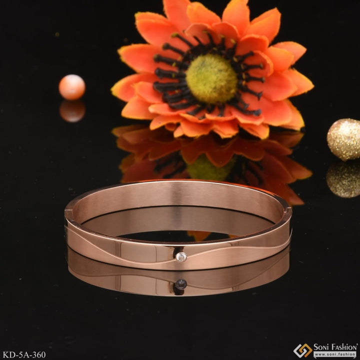 Stunning Design Superior Quality With Diamond Rose Gold