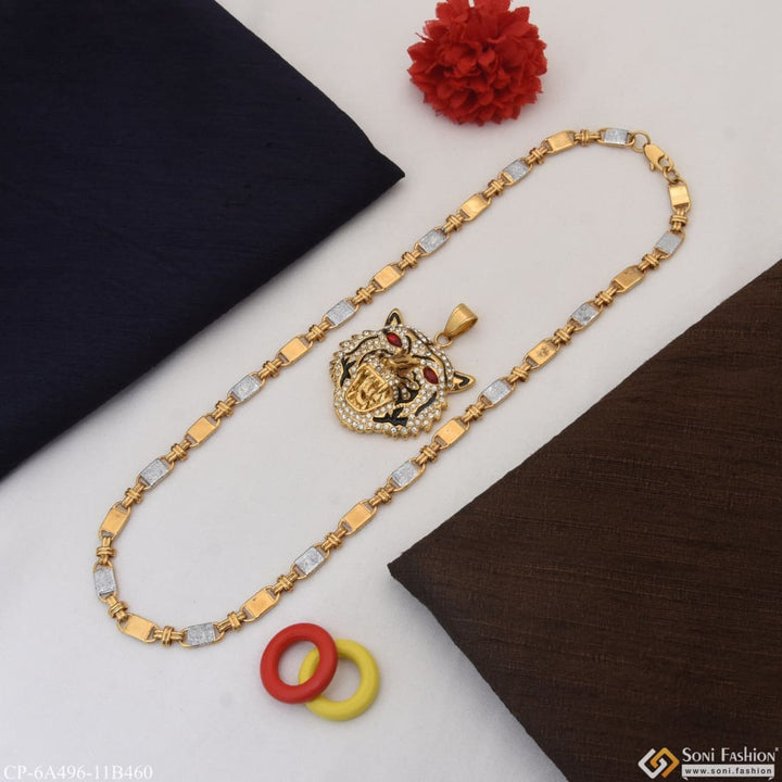 Tiger Superior Quality Hand-crafted Design Chain Pendant