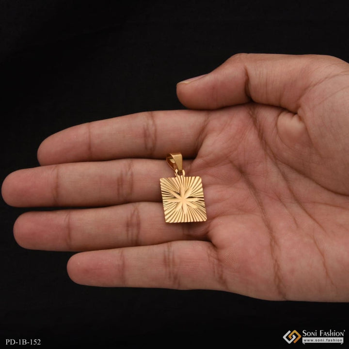 Unique design premium-grade quality gold plated pendant for