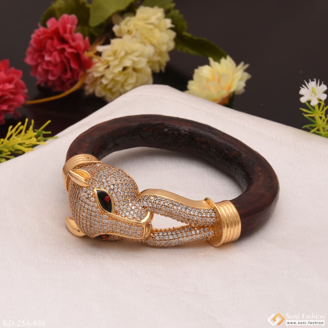 Wear Adjustable Kada Type Bangles | Bangles - South India Jewels