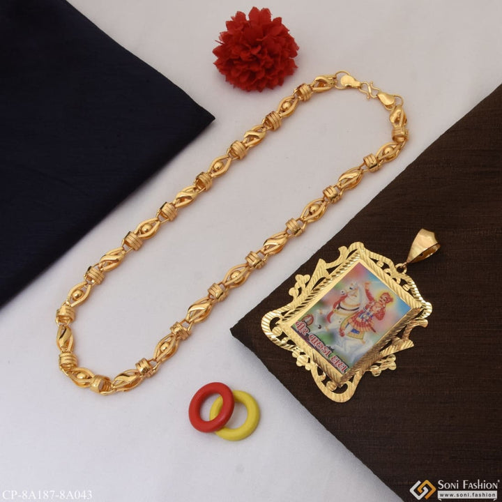 Veer vachhara dada sophisticated design chain pendant combo