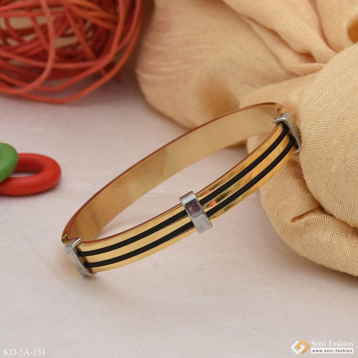 Wire-line sophisticated design gold plated stainless steel